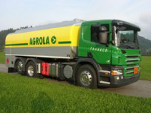 KASAG – 3-Achs-Tankfahrzeug mit Heckschrank
